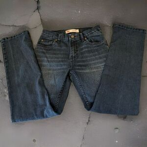 Levis 511 Slim Fit Jeans Women's 14 Reg Dark Wash Denim